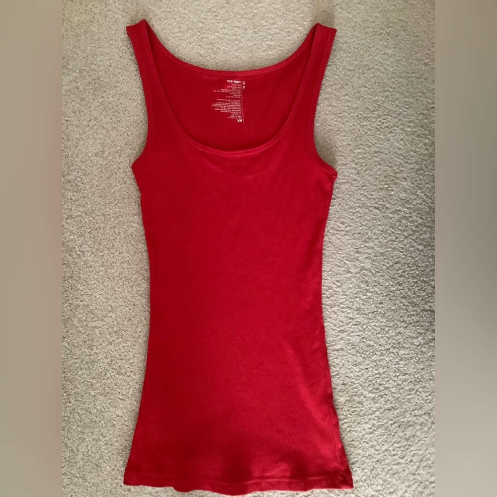Old Navy Bold Red Tank Top